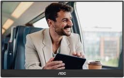 AOC 15" 16T20E2, FHD, 60Hz, IPS, HDMI, mHDMI, USB-C DP Alt — thumbnail 4