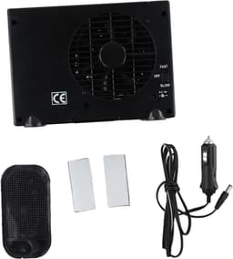 Draagbare Airco Ventilator - Mini Koeler Luchtkoeler - Persoonlijke Koeling - Waterkoeling Technologie - 200x110x150mm - Zwart — thumbnail 2