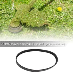 Dailygoods- Distributieriem 490mm - Aandrijfriem - Rubber - Sluitlus - 16mm Breedte - Compatibel met QUALCAST Maaiers — thumbnail 2