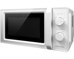 Magnetron - Compacte oven - Snel eten opwarmen - 5 standen en ontdooien - 20 liter inhoud - Zwart