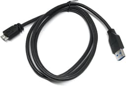 USB 3.0 Kabel - Adapter Kabel Datakabel - Externe Schijf Koppelen - Hoge Snelheid Dataoverdracht - 1 meter - Zwart — thumbnail 2