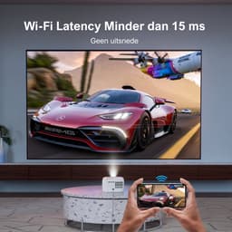 ULTIMEA Beamer 1080P-decoderprojector met Elektrische Focus, 300 ANSI lumen Home Theater Projector — thumbnail 3