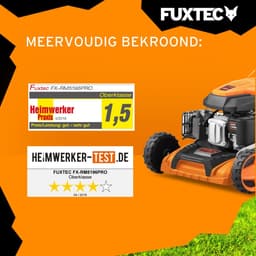 FUXTEC 4-in-1 Benzine Grasmaaier FX-RM5196PRO – 6 pk (4,4 kW) – 51 cm Maaibreedte – Flexibele Aandrijving – 4-Takt – Maaihoogte 25–75 mm – 60 L Grasopvangbak – Mulchen & Zij-uitworp — thumbnail 3