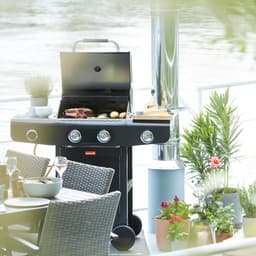 Barbecook Siesta 210 Graphite gasbarbecue zwart 112x56x118cm — thumbnail 4