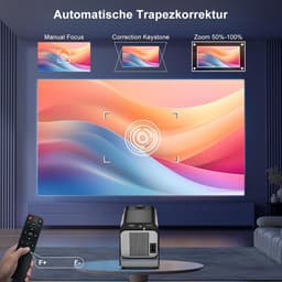 Mini beamer - Projector - Beamerscherm - Projectiescherm - Outdoor & Indoor Projector - — thumbnail 5