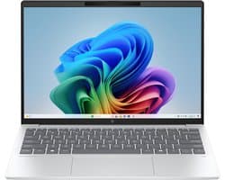 HP OmniBook 7 Aero 13-bg1691nd Copilot+ PC AMD Ryzen AI 5 340 Laptop 33,8 cm (13.3") WQXGA 16 GB LPDDR5x-SDRAM 1 TB SSD Wi-Fi 6 (802.11ax) Windows 11 Home Zilver QWERTY