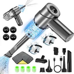 Kruimeldief snoerloos – Kruimeldief met steel – Nat&Droog – Handstofzuiger – Extreme zuigkracht – Kruimeldief snoerloos – Kruimelzuiger – Jouw ultieme schoonmaakpartner – Kruimelzuiger – Autostofzuiger – Handstofzuiger - Draadloos — thumbnail 1