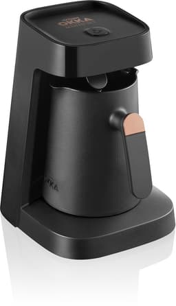 Arzum OKKA Minio Jet Turks Koffiezetapparaat OK0017-0400 | Zwart/Koper - Dubbelzijdige koffiepot - 1-5 kopjes - 480W — thumbnail 2