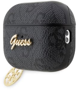 Guess 4G PU Leather Case - Apple Airpods Pro 2 (2e generatie met modelnummers A2700 en A2968) - Grijs — thumbnail 3