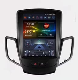 Autoradio 1/32 met Carplay en Android auto | Geschikt voor Ford Fiesta 2008-2016 | Radio scherm met Navigatie | 2008 2009 2010 2011 2012 2013 2014 2015 2016 | MK6 MK7 GTC ST 200 st200 — thumbnail 2
