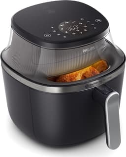 Philips 3000 Series Airfryer - NA331/00 - Kijkvenster - RapidAir Plus - 6.2L - Tot 5 Personen - Zwart — thumbnail 1
