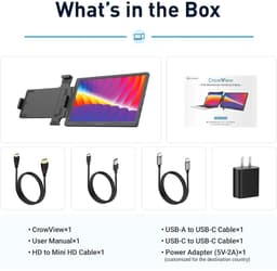 Portable Monitor - Tri Screen - Laptop Uitbreider - Full HD — thumbnail 3
