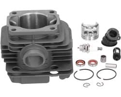 Cilinder- en zuigerset van 40 mm voor Stihl 020, 020T, MS200 en MS200T kettingzagen – inclusief bougies – inclusief oliekeerringen