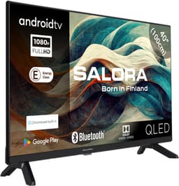 Salora 40QLED320 tv 101,6 cm (40") Full HD Smart TV Wifi Zwart 220 cd/m² — thumbnail 3