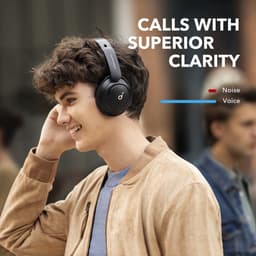 soundcore by Anker Life Q30 - Hybrid Active Noise Cancelling Koptelefoon met Meerdere Modi - Hi-Res Geluid - 40 Uur Speeltijd - Snelladen - Zachte Oorschelpen - Bluetooth Koptelefoon - Reis - Zwart — thumbnail 3