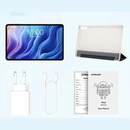 Teclast T60 12 Inch Tablet Android 2000X1200 T620 8 Core Cpu Max 20Gb Ram 256Gb Rom 4G Lte Type C 8000Mah Widevine L1 - Tablet and Case — thumbnail 1