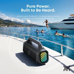 soundcore Boom 2 Pro van Anker - Buitenspeaker - 140W - 2+2 kanalen - BassUp 2.0 - 20 uur speeltijd - Snelladen - IP68 waterdicht - RGB-verlichting - Powerbank - Bluetooth 5.3 - Draagbaar voor buiten — thumbnail 5