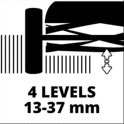 Einhell Kooimesmaaier GC-HM 400 - Maaibreedte: 40 cm - Aanbevolen gazonoppervlakte: tot 250 m² - 27 L opvangbak - Maaihoogte: 13-37 mm — thumbnail 2