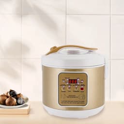 Veya Zwarte knoflookfermentatievat - Yoghurtmachine - Yoghurt maker - Knoflook fermenteren - 6 Liter - Energiezuinig - 90 W — thumbnail 5