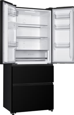 Exquisit FD436-040DGD French Door – 320 L – Koel-vriescombinatie – 39 dB – 63,5 cm breed – Metal Dark Grey — thumbnail 3