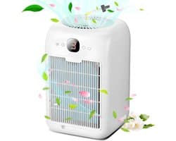KLS® Luchtreinigers met Hepa Filter - Luchtreiniger Hepa Filter - Luchtreiniger - Wit - 15cm x 16cm x 25cm