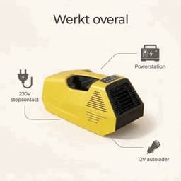 Mobiele Airconditioner – Draagbare Airco – Outdoor Koeling – Compacte Klimaatbeheersing – Lichtgewicht 6,5 Kg – 2380 BTU - 43 dB Geluid – Meerdere Modi — thumbnail 3