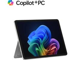 Microsoft Surface Pro - Copilot + Tablet - 12 inch Touchscreen - 16GB RAM/ 256GB SSD - Platinum