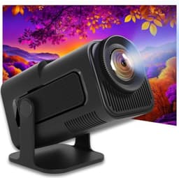 Kleine mini-beamer met korte afstand - Draagbare smartprojector voor mobiele telefoon met Android TV - Beamer — thumbnail 1
