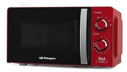 Magnetron met 20L inhoud - 6 niveaus, timer en ontdooiprogramma, 700W, rood — thumbnail 1