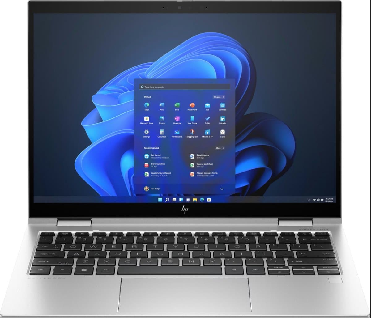 HP EliteBook x360 830 G10 | Intel Core i7 | 32 GB DDR5 | 512 SSD | 13,3 Inch Touchscreen | Windows 11 Pro — afbeelding 1