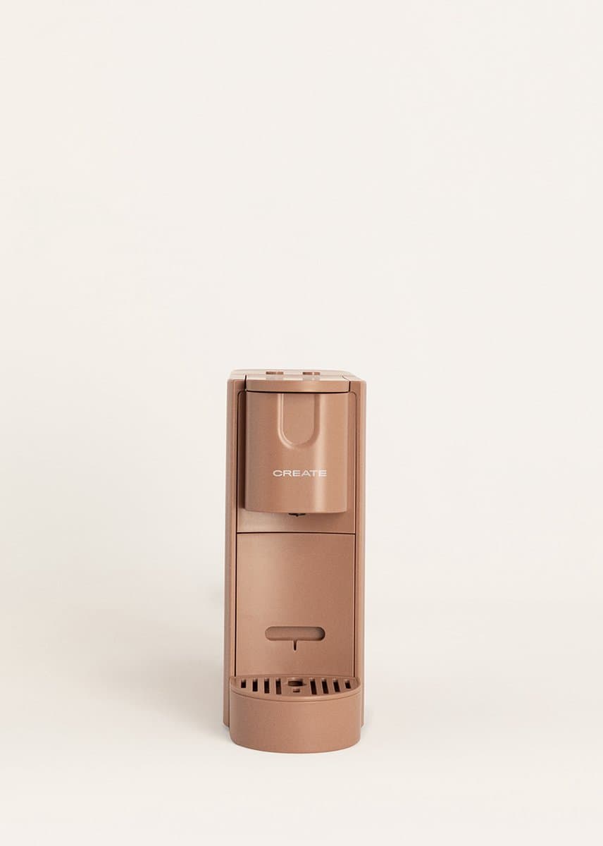 CREATE - Nespresso-capsule-espressomachine (20 bar) met opvangbak - Mokka - THERA EASY — afbeelding 1
