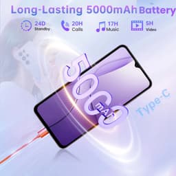OUKITEL C2 4G Smartphone 16GB RAM-128GB ROM-6,52"60Hz HD IPS scherm-13MP Camera -5000mAh,Android14 — thumbnail 4