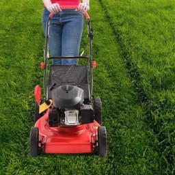 Grasmaaier Benzine - Maaibreedte 51 Cm - 4000 W Vermogen - 60 L Opvangzak - Rood Staal - Voor Middelgrote Tuinen — thumbnail 3