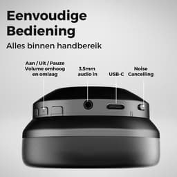 Noise Buddies Impulsive - Draadloze Koptelefoon met Noise Cancelling en 40 uur Batterij — thumbnail 4