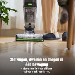 SCH® Steelstofzuiger met snoer - Steelstofzuiger - Stofzuiger - Grijs - ‎25cm x 27cm x 112cm — thumbnail 5