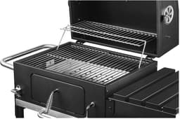 GRILLMEISTER Houtskool BBQ Kansas - Grilloppervlak: 52,5 x 40,5 cm - Kolenvat: 1,35 kg - Geïntegreerde thermometer — thumbnail 3