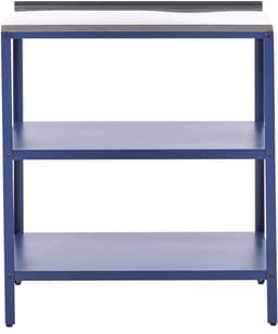 BELIANI VILAMA - Buitenkeuken eiland - Blauw - 80x50x92 cm - Staal — thumbnail 4
