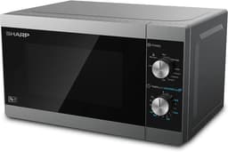 Magnetron met grill 800W en 1000W – 5 standen, ontdooifunctie, compact design — thumbnail 1