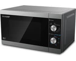 Magnetron met grill 800W en 1000W – 5 standen, ontdooifunctie, compact design