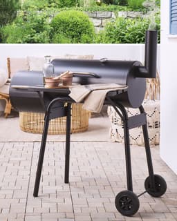 BELIANI KATLA - Houtskoolgrill - Zwart - Staal — thumbnail 4