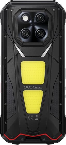 Rugged smartphone met ingebouwde projector – 5G Android 15, 36GB RAM, 512GB opslag, 20500mAh accu, 200MP camera – DOOGEE V Max Play VIP Zwart — thumbnail 3