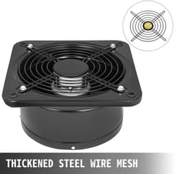 Industriële Ventilatie Afzuigventilator 12 inch – 2800 RPM – 2850 m³/h Luchtverplaatsing – Stille & Krachtige Extractor – Voor Werkplaats, Restaurant & Magazijn — thumbnail 3