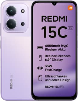 Xiaomi REDMI 15C 5G - 4 GB RAM - 128 GB - Paars — thumbnail 1