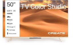 CREATE - QLED 4K 50" Smart TV met antireflectiescherm en gekleurde lijst - TV COLOR STUDIO — thumbnail 1