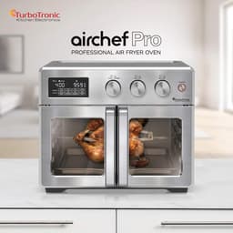 Mini-oven 4-in-1 | Heteluchtoven en Airfryer XXL met Draaispies en Accessoires | 32L — thumbnail 4