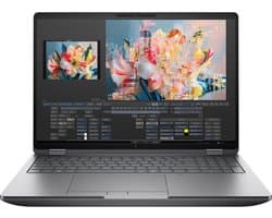 "HP ZBook Fury G1i 16 Intel Core Ultra 7 265HX Mobiel werkstation 40,6 cm (16"") WUXGA 32 GB DDR5-SDRAM 1 TB SSD NVIDIA RTX PRO 2000 Blackwell Wi-Fi 7 (802.11be) Windows 11 Pro AI Workstation, AI PC Zilver"