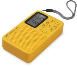 Caliber Draagbare Radio op Batterijen - Noodradio - Noodpakket Denk Vooruit - AM & FM - Koptelefoonaansluiting (HPG320Y) — thumbnail 2