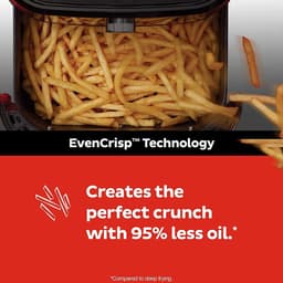 4-in-1 Heteluchtfriteuse - Gezond Frituren, Bakken en Braden met 1700W en 5,7L — thumbnail 5