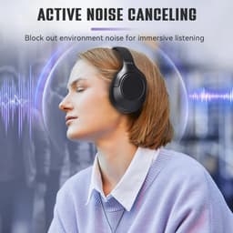 FIFINE X3 - Wireless Bluetooth Headset - Active Noise Canceling - Dual Device Connectie - Voor Gaming & Muziek - Geschikt voor iOS, Android, Windows, Mac & Nintendo Switch — thumbnail 5