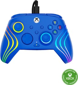 PDP Wired Controller - Afterglow Wave gamepad — thumbnail 1